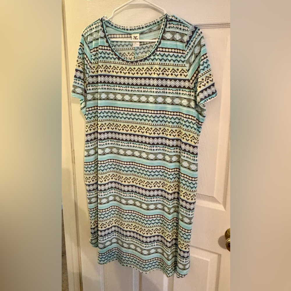 Sew in Love Patterned Women's Dress